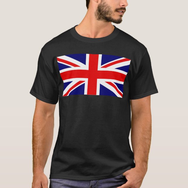 T-SHIRT UNION JACK - LE DRAPEAU BRITANNIQUE (Devant)