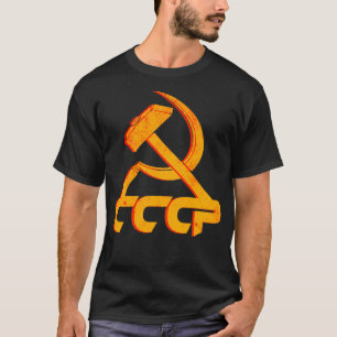 T-shirt Union soviétique CCCP URSS communisme marteau fauc