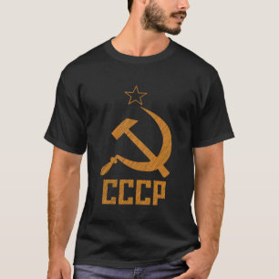 T-shirt Union soviétique URSS CCCP Marteau et faucille