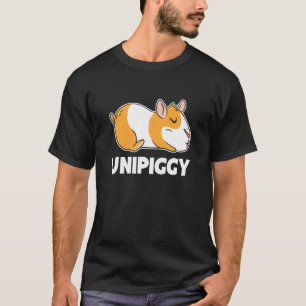 T-shirt Unipiggy Graphic Guinée Propriétaire de cochon Ani