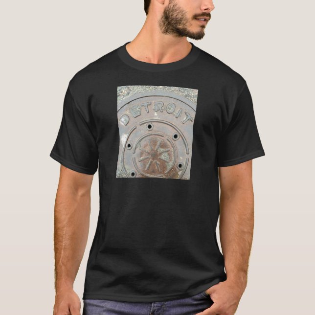 T-shirt unique de Detroit ! Detroit, couverture de (Devant)