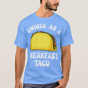 T-shirt Unique En Petit Déjeuner Taco Drôle Hispanique