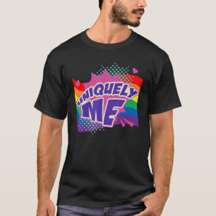 T-shirt Uniquement Moi Lgbtq Droits Gay Fier Fierté Drapea