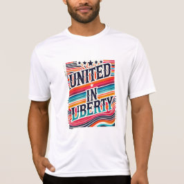 T-shirt Unis dans la liberté