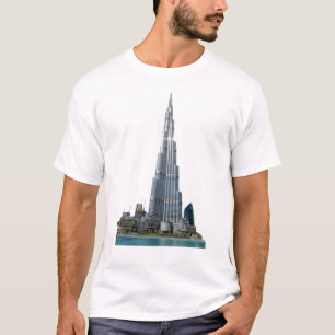 T-shirt Unisex de base avec logo Burj Khalifa