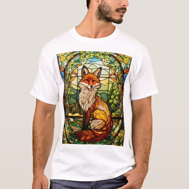 T-shirt Unisex Imprimé Crew Coton coton mélange blanc Tshi (Devant)
