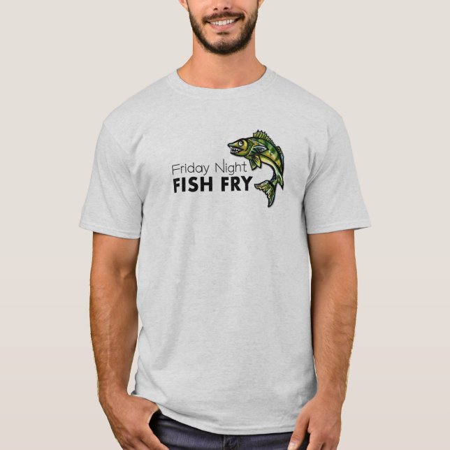 T-shirt Unisex - Vendredi Night Fish Fry (Devant)