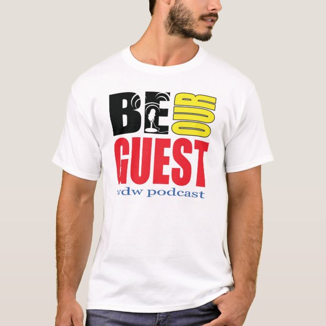 T-shirt unisexe blanc de Couleur-Logo de BOGP (Devant)