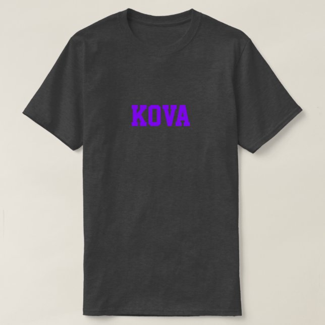 T-shirt unisexe de Kova de Fox (Design devant)