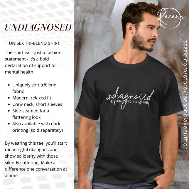 T-Shirt Unisexe de Sensibilisation à la Santé Ment (Créateur téléchargé)
