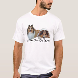 T-shirt unisexe de Sheltie