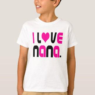 T-shirt unisexe enfants J'adore Nana