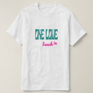 T-shirt unisexe One Love Beachin'