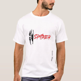 T-Shirt Unisexe Spider Graphic – Mix Typographique