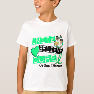 T-shirt UNISSEZ CROIENT la maladie coeliaque de TRAITEMENT