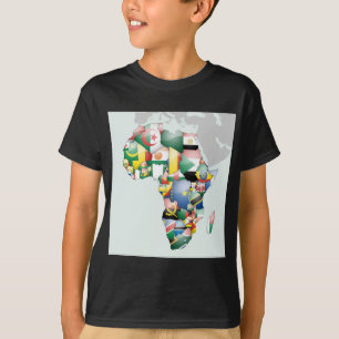 T-shirt Unité dans la diversité : Collection des drapeaux 