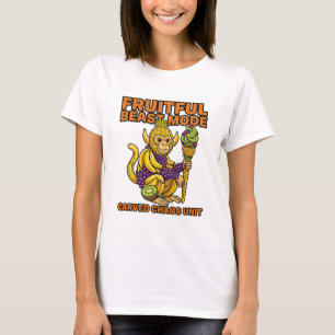 T-shirt Unité de chaos sculptée en mode bête fructueuse