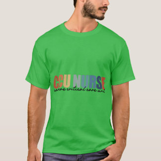 T-shirt Unité de soins intensifs cardiaques de l'USCC Unit