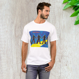 T-shirt Unité d'équipe Personnes se tenant par la main