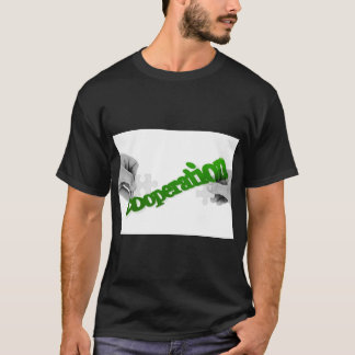 T-shirt Unité et coopération Imprimer Tee