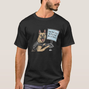 T-shirt Unité K9 de police a vu le méchant type Bit Bad Gu
