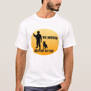 T-shirt Unité K9 militaire