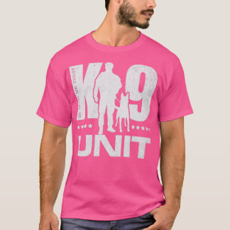 T-shirt Unité K9 Unité de police Chien Malinois 2
