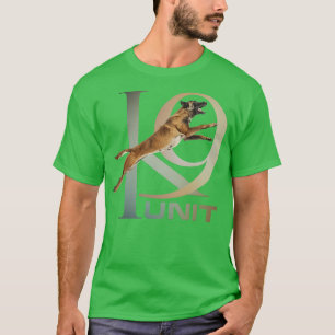 T-shirt Unité K9 Unité de police Chien Malinois (6)