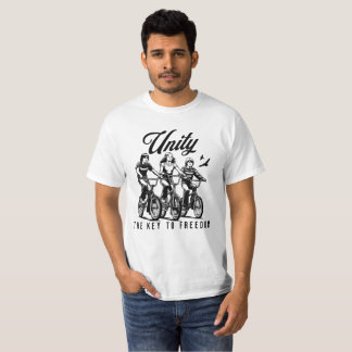 T-shirt Unité : La clé de la liberté.