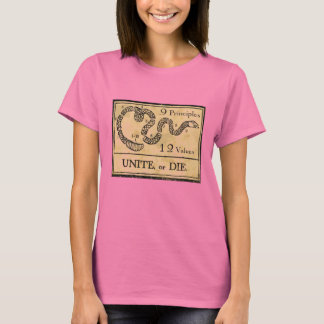 T-shirt Unite or Die Shirt