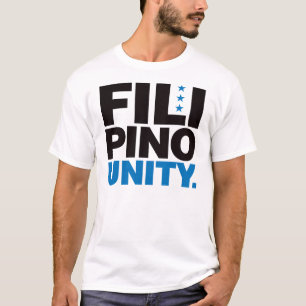 T-shirt Unité philippine - bleu et noir