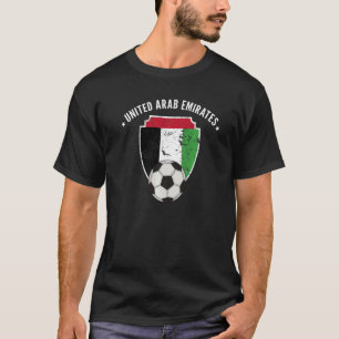 T-shirt United Arab Emirate Soccer Flag Football Emirati R