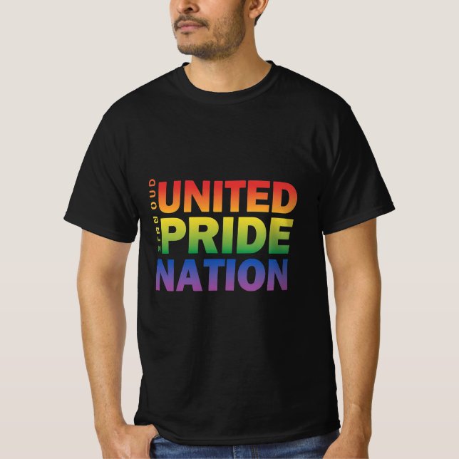T-shirt United Pride Strong Nation (Devant)