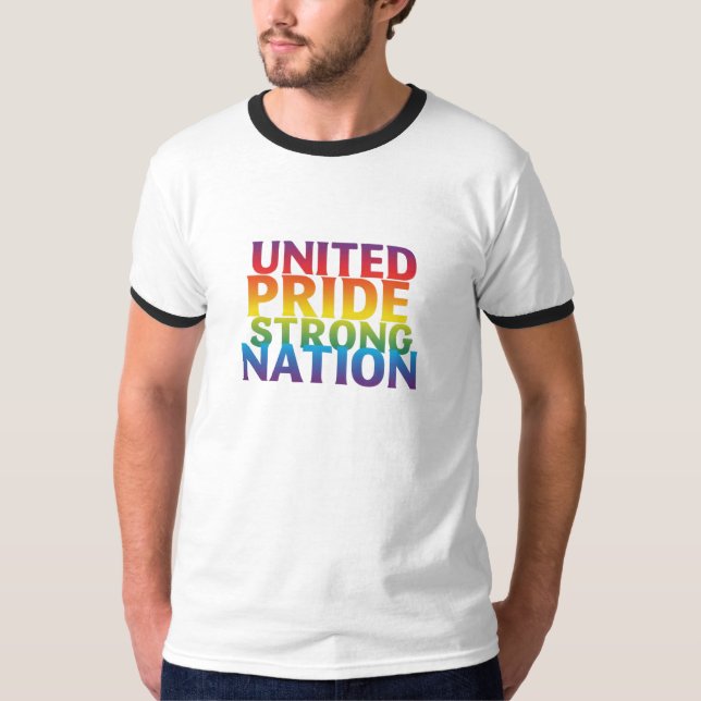 T-shirt United Pride Strong Nation (Devant)
