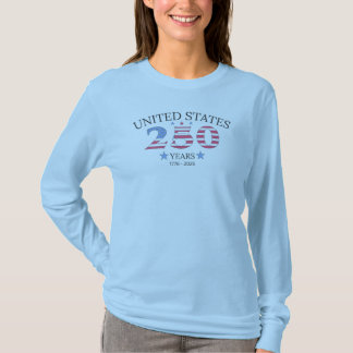 T-shirt United States 250 Years 1776-2026 — American Flag