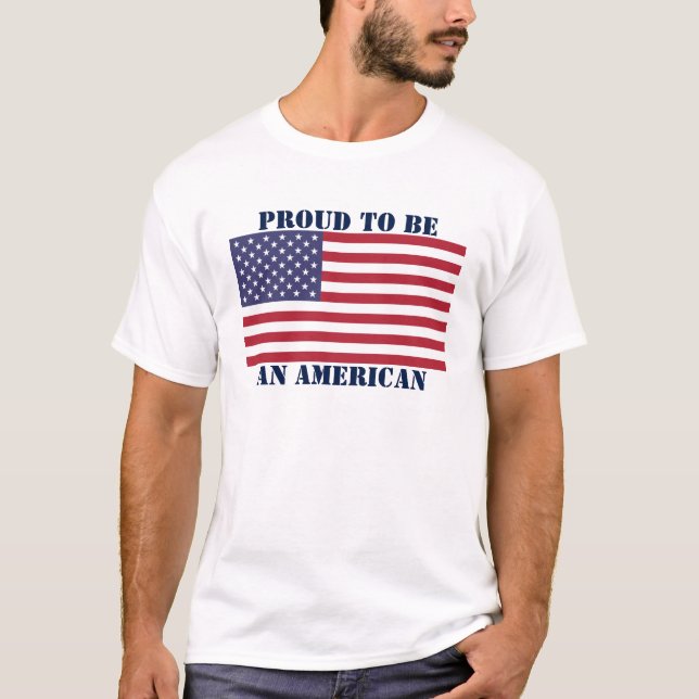 T-shirt United States Flag (Devant)
