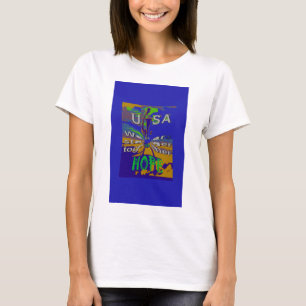 T-shirt United USA Hope Stronge Together