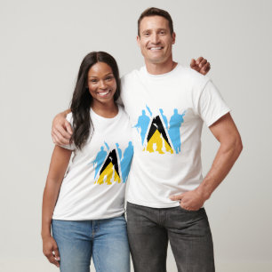 T-shirt Unités militaires de Sainte-Lucie