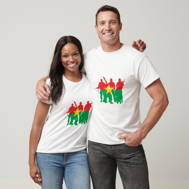 T-shirt Unités militaires du Burkina Faso (Unisexe)