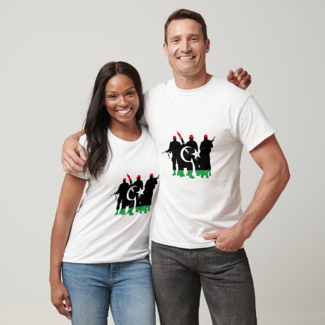 T-shirt Unités militaires libyennes (Unisexe)