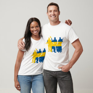 T-shirt Unités militaires suédoises
