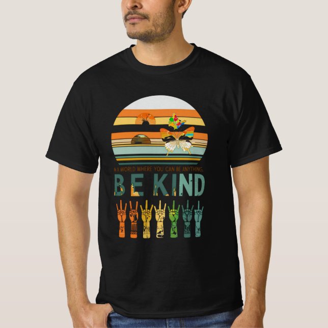 T-shirt Unity Day Orange Be Kind Leopard Heart Anti Bullyi (Devant)