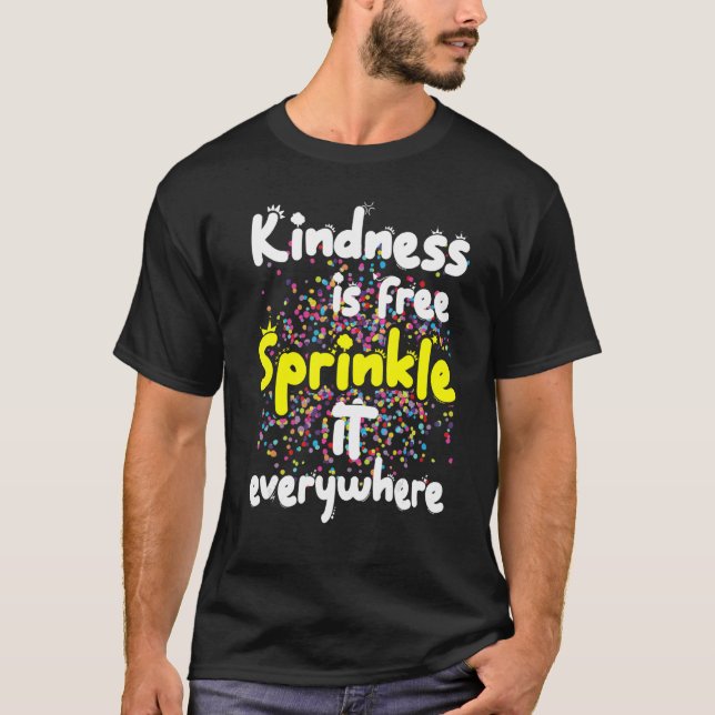 T-shirt Unity Day Orange Teacher Kindness Anti Bullying Be (Devant)