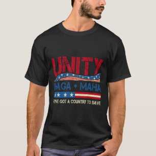 T-shirt Unity Maha Nous avons un pays pour sauver Fl améri