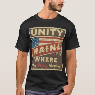 T-shirt UNITY, ME C'est là que commence mon histoire