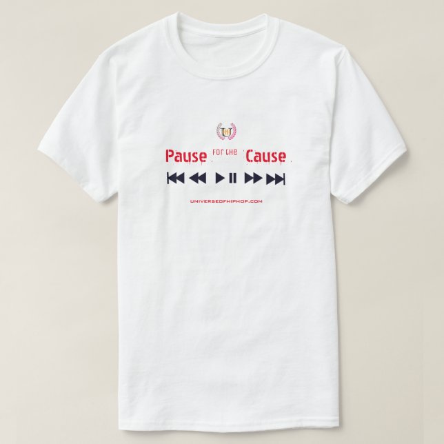 T-shirt Univers de pause de hip hop pour la collection de (Design devant)