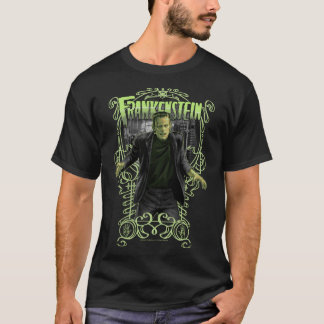 T-shirt Universal Monsters Artist Series Frankenstein Keyh