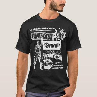T-shirt Universal Monstershe Original Horror Show family