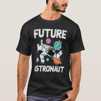 T-shirt Universe Science Outer Space Planets Kids Future A