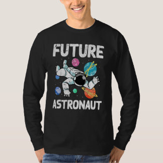 T-shirt Universe Science Outer Space Planets Kids Future A